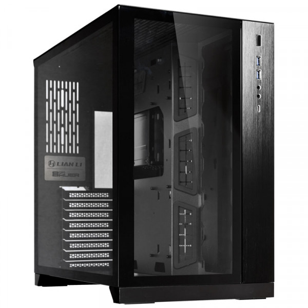 Lian Li PC-O11DX Dynamischer Midi-Tower, gehärtetes Glas - schwarz