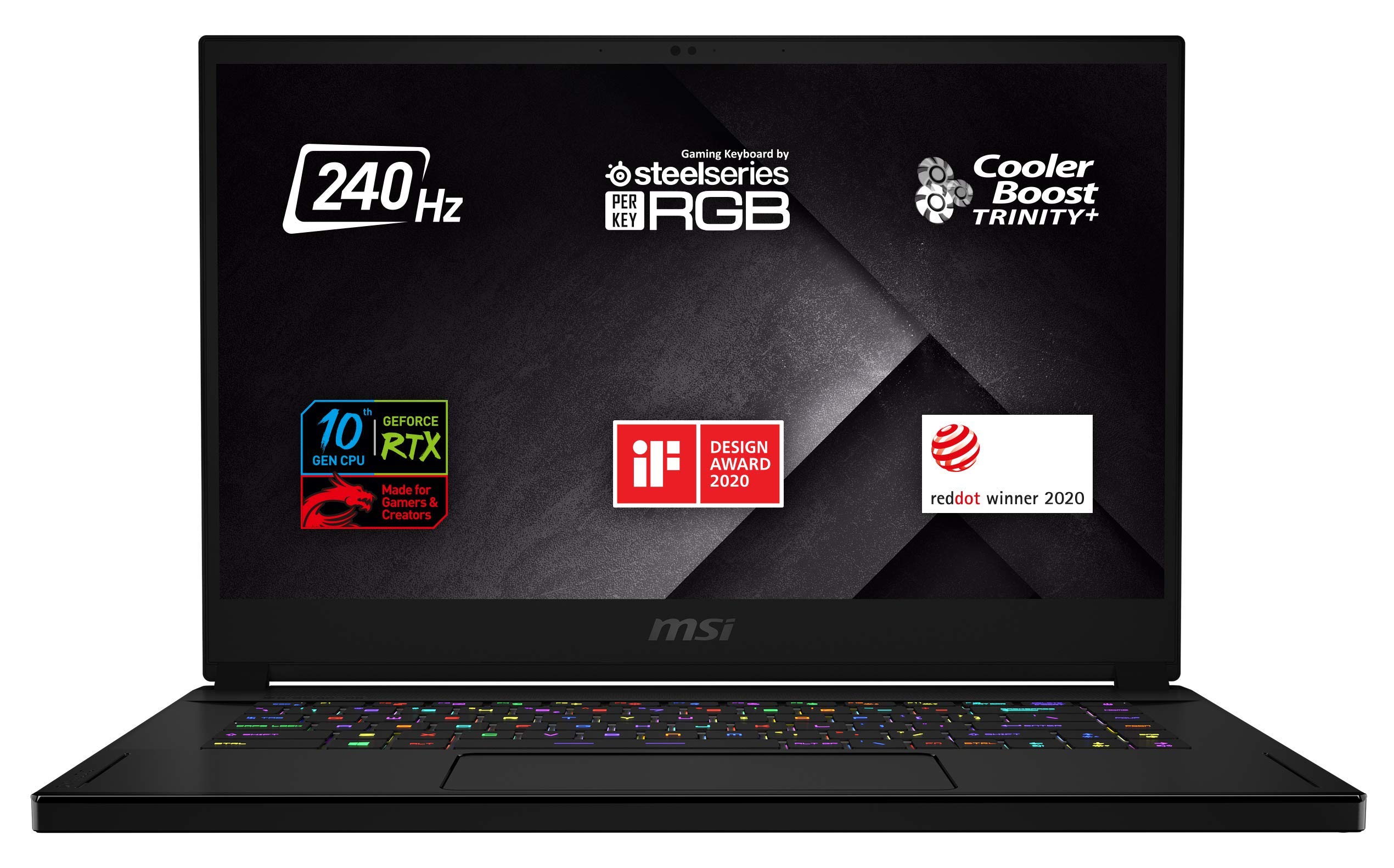 MSI Gaming-Laptop GS66 10SF-067 Stealth 39,6 cm (15,6 Zoll Full HD) Intel® Core i7-10750H, 16GB RAM, 1000GB SSD, NVIDIA GeForce RTX 2070 Max-Q, Windows 10 Pro 64-bit