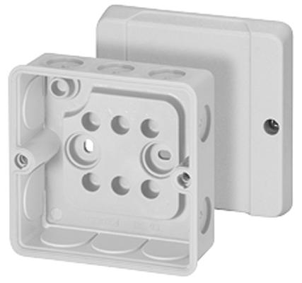 Hensel 1025294 Kabelabzweigdose DE 9320 leer Dose, Gehäuse für Montage auf der Wand-Decke 4012591600435