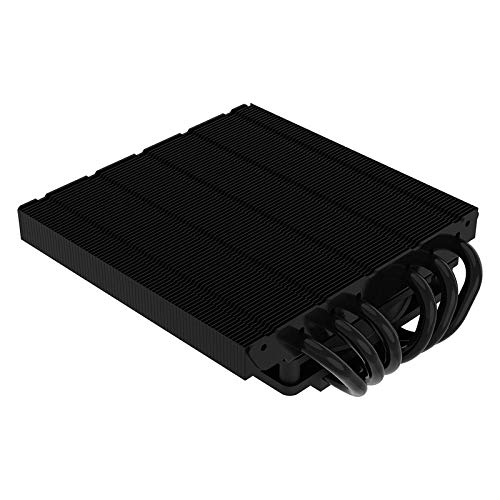 EKL Alpenföhn Black Ridge - Prozessorkühler - (für: LGA1156, AM2, AM2+, AM3, LGA1155, AM3+, FM1, LGA1150, LGA1151, AM4) - Kupfer-Bodenplatte und vernickelte Aluminium-Finnen - 92 mm - Schwarz (84000000156)
