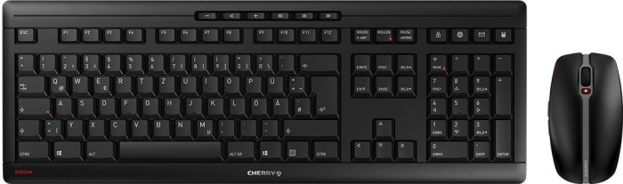 Cherry Stream Desktop Recharge schwarz, USB, DE QWERTZ (JD-8560DE-2)