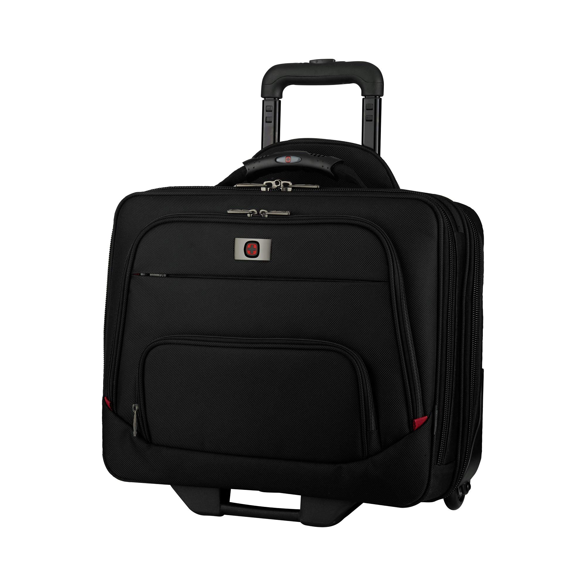 WENGER 605978 SPHERIA 16 Wheeled Laptop Case Smooth Glide 2.5 inch wheels with an Overnight Compartment in Black Tests Infos Preisvergleich