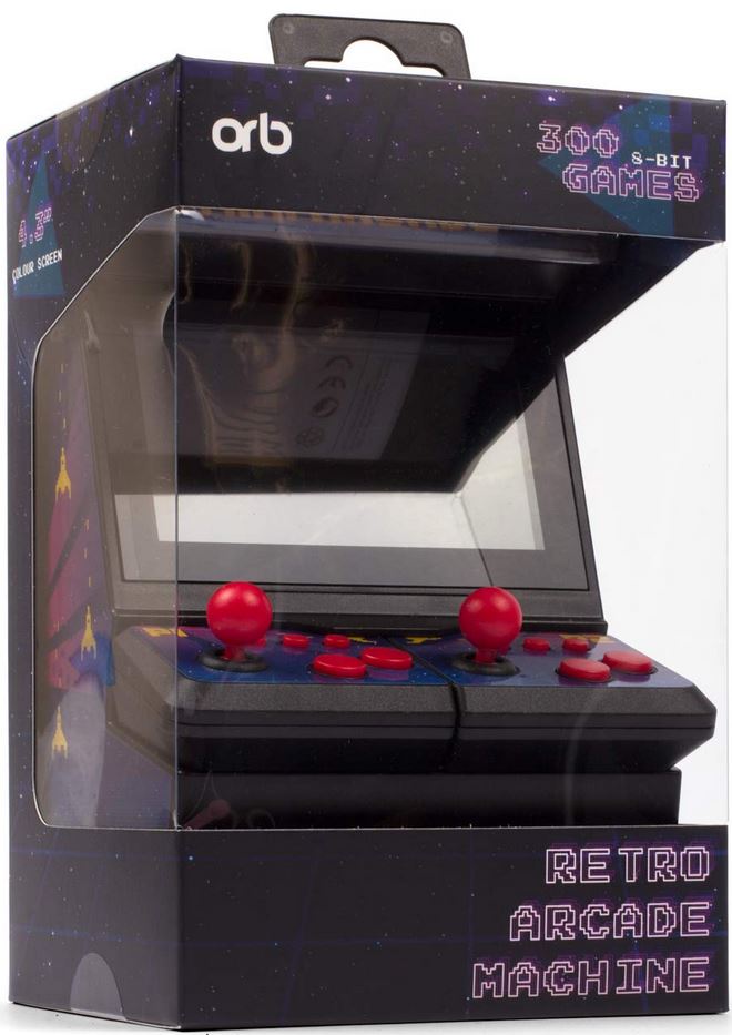 Thumbsup Orb Mini Arcade Machine Dual Inkl 300 Spiele Or Retdualarcl