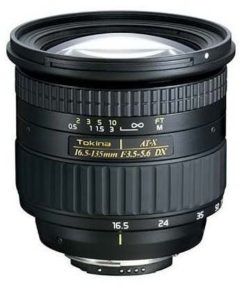Tokina 16.5-135mm f/3.5-5.6 DX für Nikon / Fujifilm