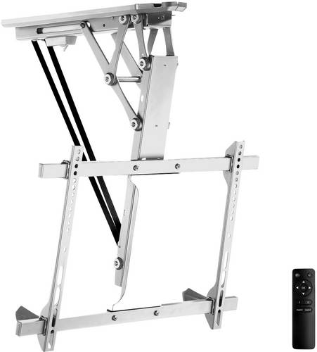 My Wall HL 41 MWL TV-Deckenhalterung Deckenhalter, Motorisiert, Höhenverstellbar, Schwenkbar, Drehbar Weiß