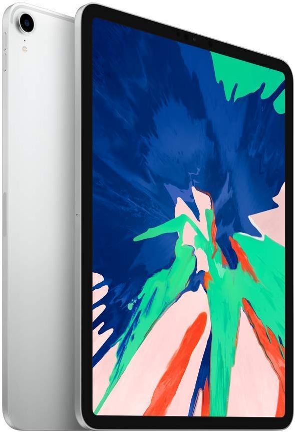 Apple 11'' iPad Pro (2018) WiFi + Cellular Quad-HD-Auflösung 11 Zoll, LTE-Tablet, Octa-Core, 6 GB RAM, 1 TB Speicher, iOS (Update auf iPadOS), Silber (MU222FD/A)