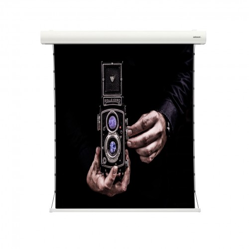 celexon HomeCinema Motorleinwand Tension 221 x 124 cm 100'' - Dynamic Slate ALR