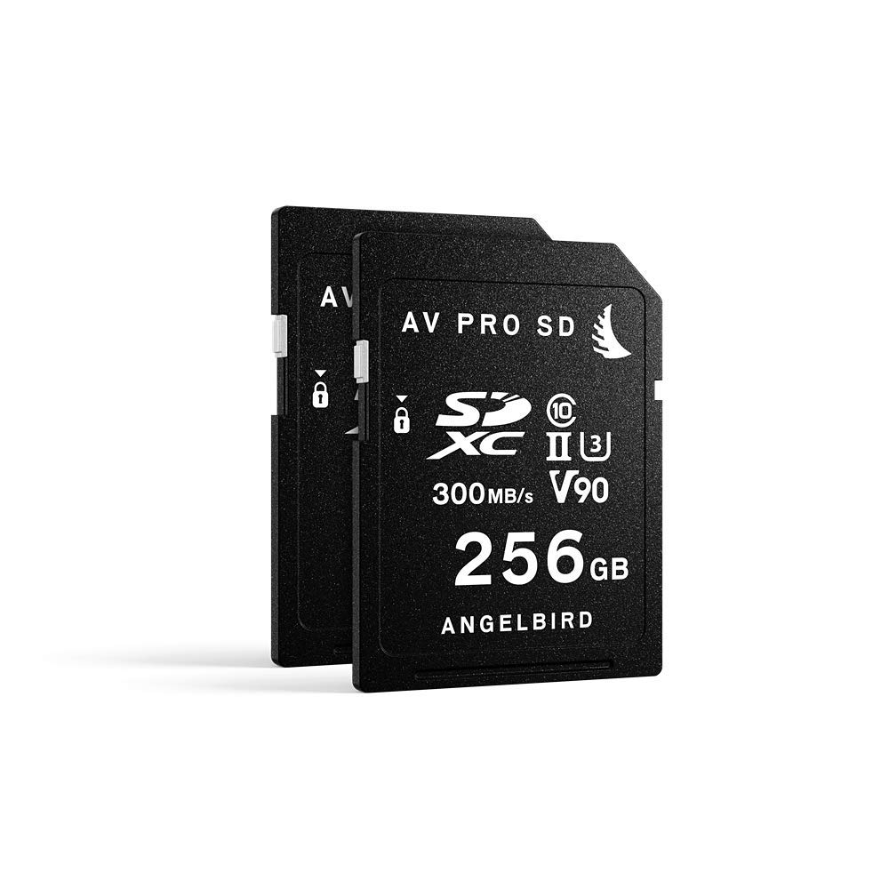 Angelbird SD Card AV PRO UHS-II 256GB V90 2er Pack
