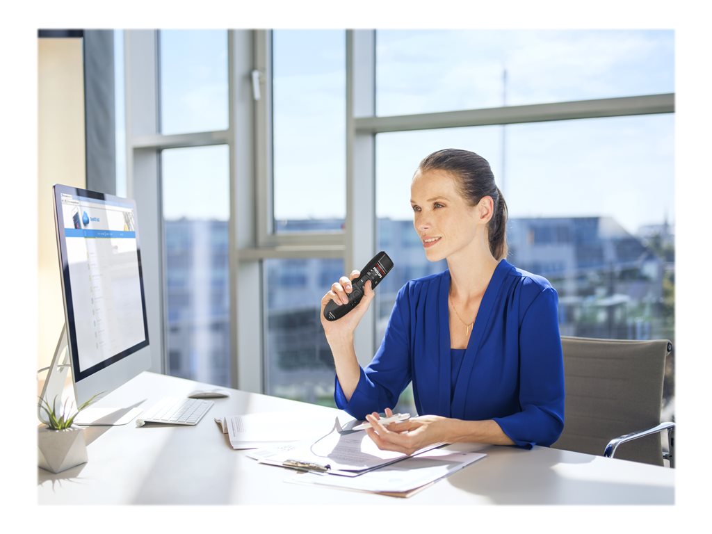 Philips SpeechMike Premium Air SMP4000 schwarz, grau