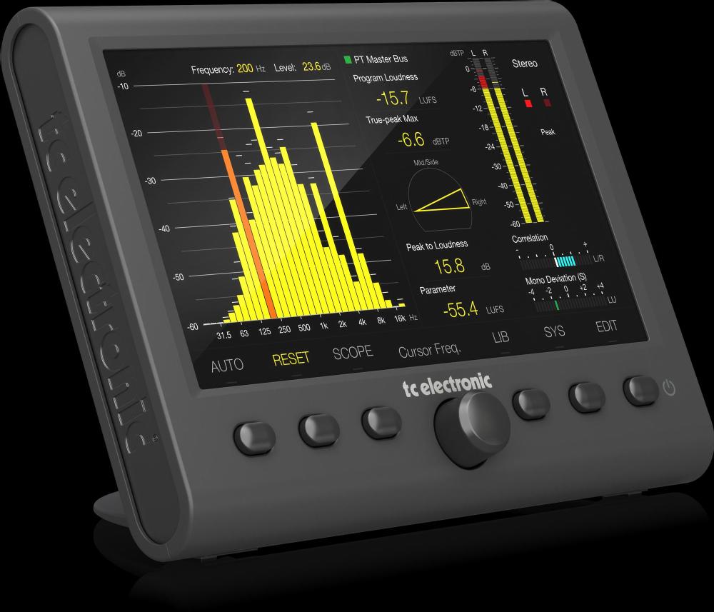 tc electronic CLARITY M Stereo Desktop Audio Meter für Mastering und Mixing
