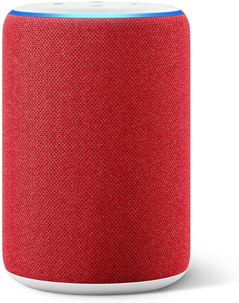 Amazon Echo (3. Generation) - smarter Lautsprecher mit Alexa, (RED) Edition