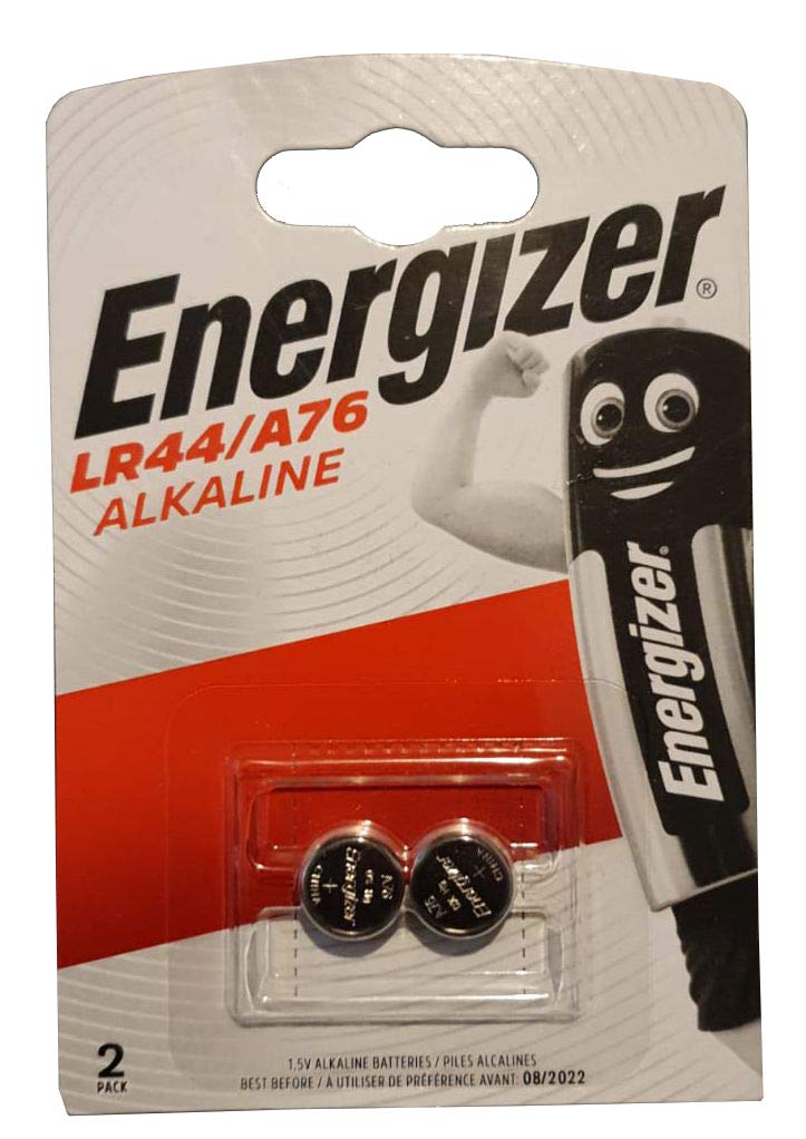 Energizer LR44-A76 Batterien, Lithium Knopfzelle, 2 Stück