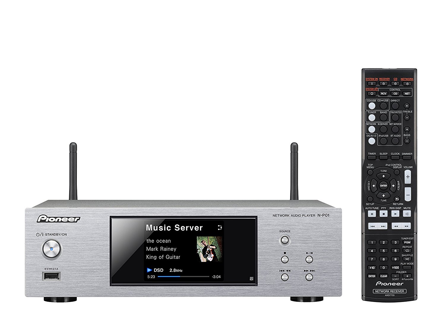 Pioneer N-P01 silber