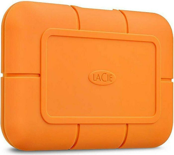 LaCie Rugged SSD USB-C w- Rescue, externe SSD 2 TB, 2.5 Zoll, USB-C, für Mac & PC, Modellnr.: STHR2000800