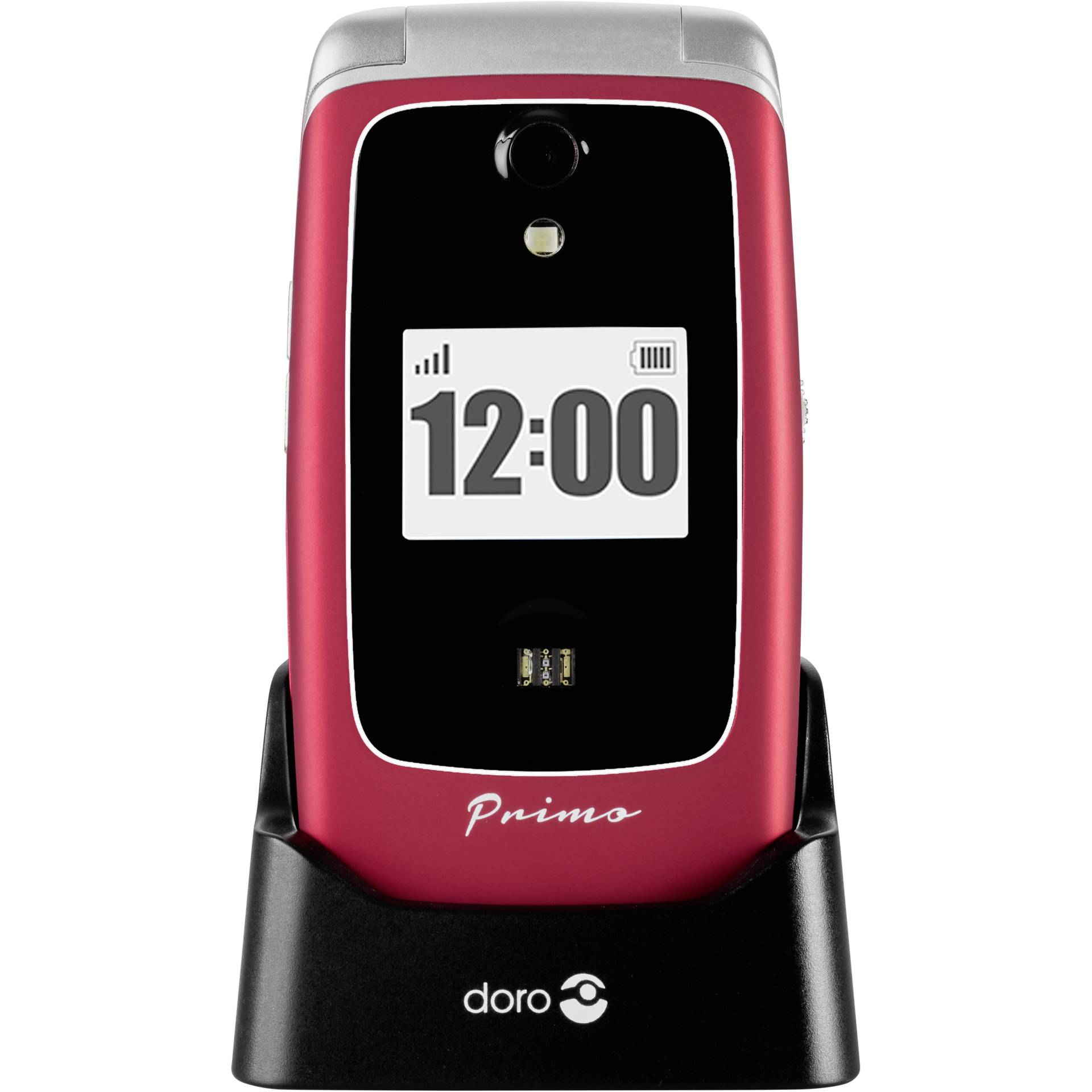 Primo 418 by Zoll) 7,11cm Tests, Preisvergleich Infos (2,8 Display, Seniorenhandy Rot: Doro 