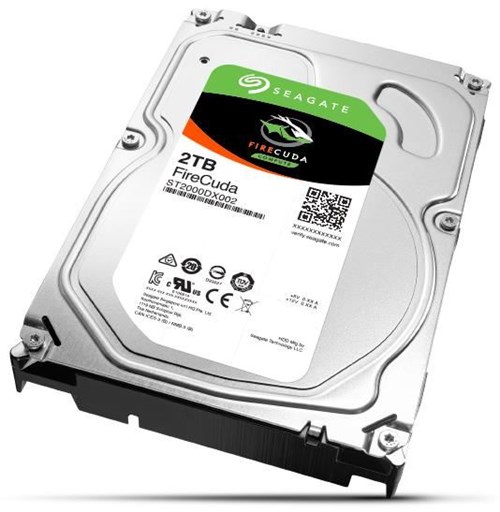 Seagate FireCuda 2 TB interne Hybrid Festplatte (8, 9 cm (3, 5 Zoll), SATA 6 Gb-s, silber) Modellnr.: ST2000DXZ02, FFP