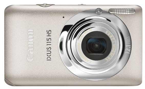 Canon IXUS 115 HS silber