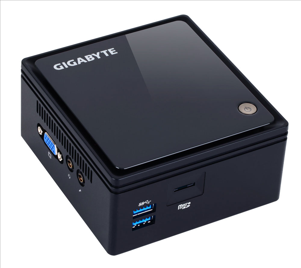 Gigabyte GB-BA-3160 Mini PC Mainboard schwarz