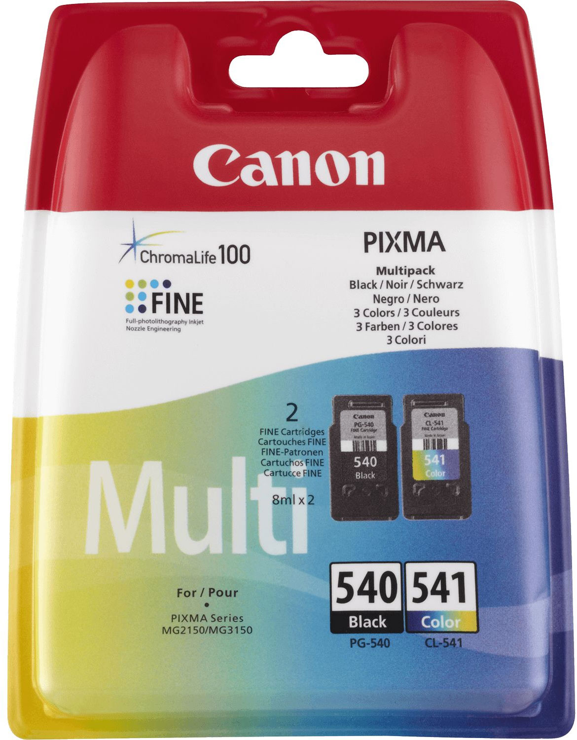 Canon PG-540 + CL-541 XL 2 PACK Tintenpatrone
