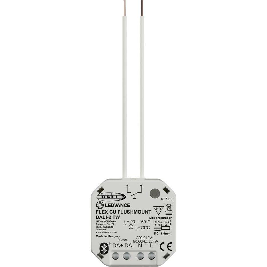 Ledvance DALI-2 Steuergerät, Lichtsteuerung für bis zu 32 Lichtprodukte, DALI-2 zertifiziert, Bluetooth-kompatibel, Tunable White Funktion