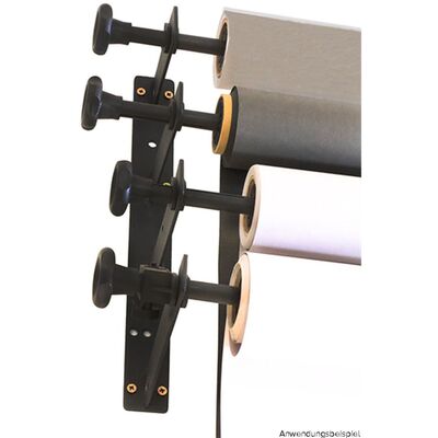 StudioKing Hintergrundsystem Electric B-4WE für 4 Rollen, inkl. drahtloser Fernbedienung