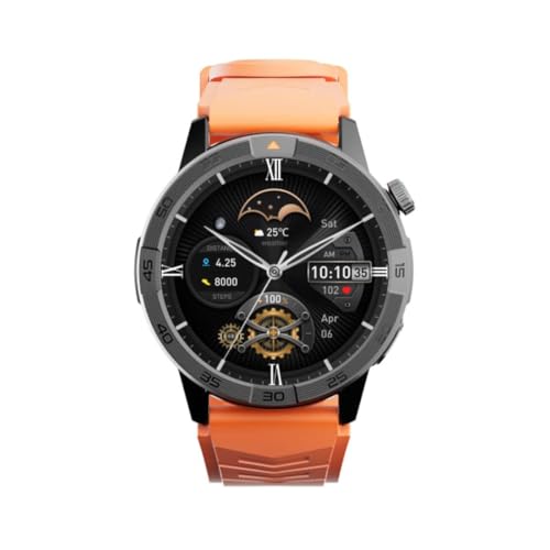 AGM by Bea-fon Legion Black Pro, Smartwatch mit drei Jahren Garantie gegen Herstellungsfehler, schwarz