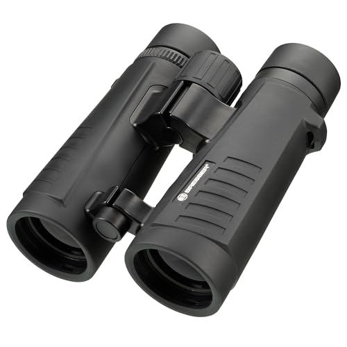 Bresser Fernglas 8x42 Tobermory – Allround-Fernglas für Vogelbeobachtung, Reisen, Sportevents, mit 105 m Sehfeld und 42 mm Objektiv, Brillenträger geeignet