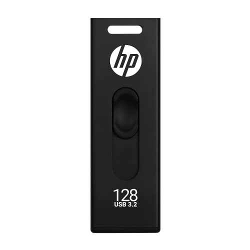 HP x911w USB SSD 3.2 Flash-Laufwerk 128GB, 500MB/s Lesegeschwindigkeit, 450MB/s Schreibgeschwindigkeit, Push-und Pull-Design