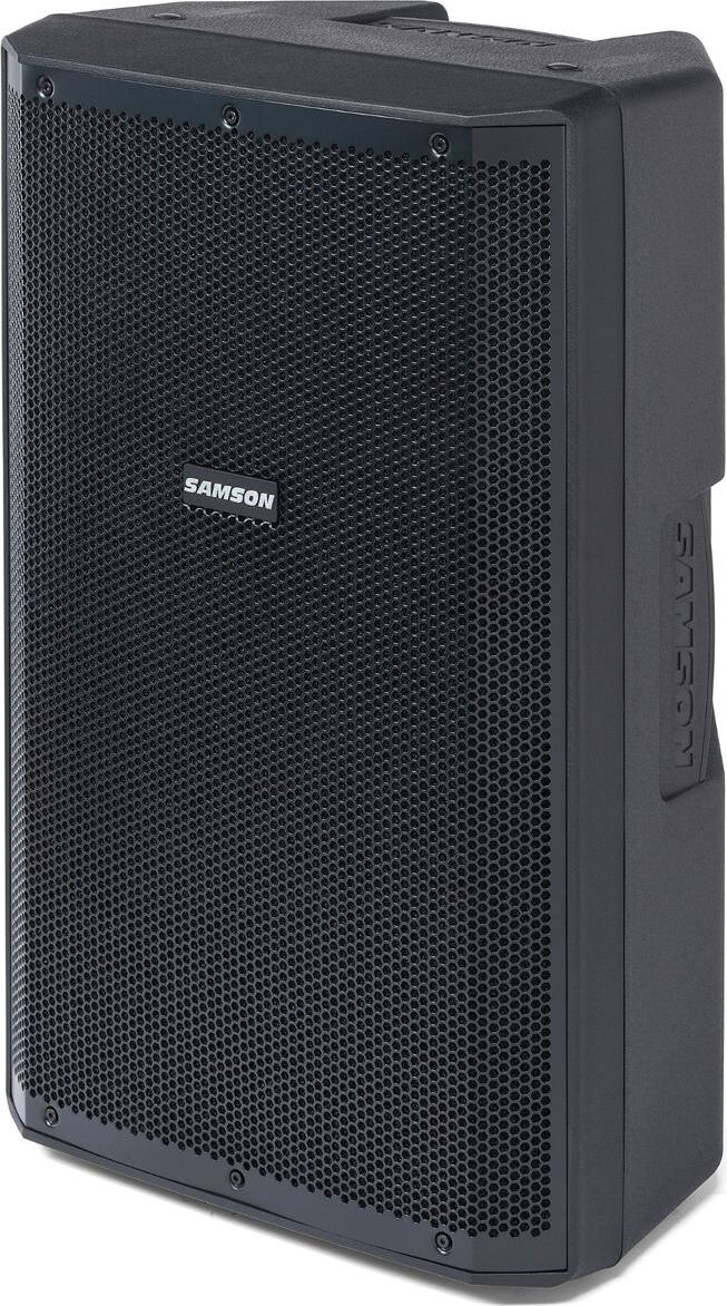 Samson RS115A, Aktiver 2-Wege-Lautsprecher mit 400W, Bluetooth, USB-Anschluss und integrierter Mixer-Funktion