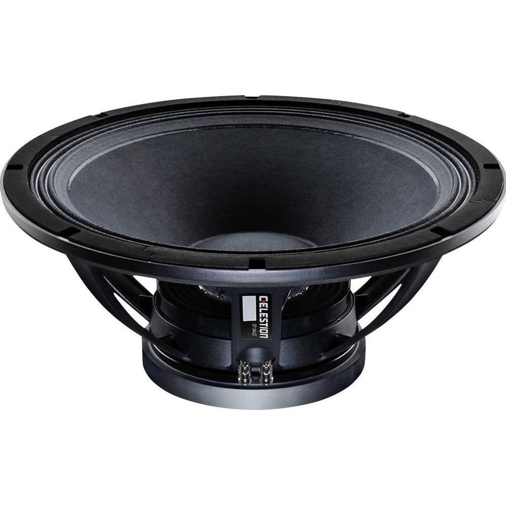Monacor CF1840JD/8, 18 Zoll PA-Subwoofer mit 1200 W RMS, 8 Ω, Schwarz, optimierte Doppelaufhängung und ausgewogene Belüftung