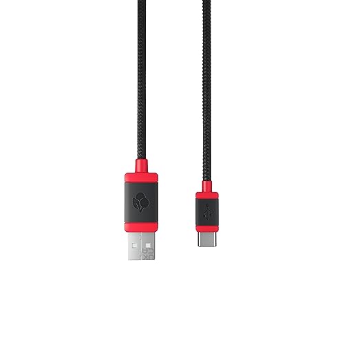 Cherry USB-Kabel - USB (M) zu 24 pin USB-C (M) - geflochten, 1,5 m, 480 Mbps, schwarz