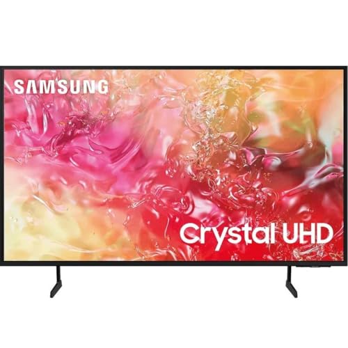 Samsung Crystal UHD DU7170 50 Zoll Fernseher, 127 cm (UE50DU7170), PurColor, Crystal Prozessor 4K, Q-Symphony, Smart TV [2024]