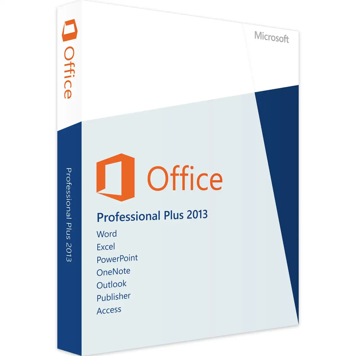 Microsoft Office 2013 Professional Plus, Volumenlizenz für Windows, umfassende Suite mit Word, Excel, PowerPoint, Outlook, OneNote, Access und Publisher