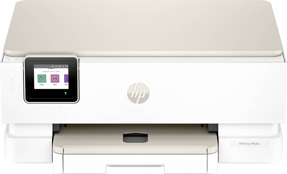 HP ENVY Photo 7230, Multifunktionsdrucker A4 Tintenstrahl mit WLAN, Scanner und Kopierer, Farbe