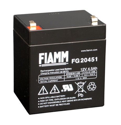 Fiamm FG20451 12 V 4,5Ah Blei Akku / Blei Akku / AGM Blei Vlies