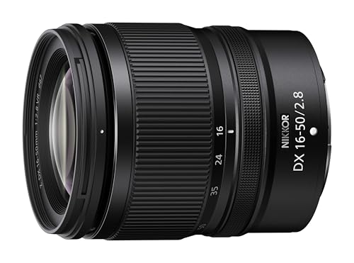 Nikon Nikkor Z DX 16-50mm f/2.8 VR, lichtstarkes Zoom-Objektiv mit Bokeh, 330 g, Bildstabilisator