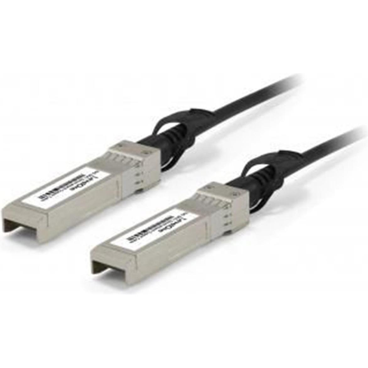 LevelOne DAC-0101 SFP+, 10GBase Direktanschlusskabel, 1 m, passiv, schwarz