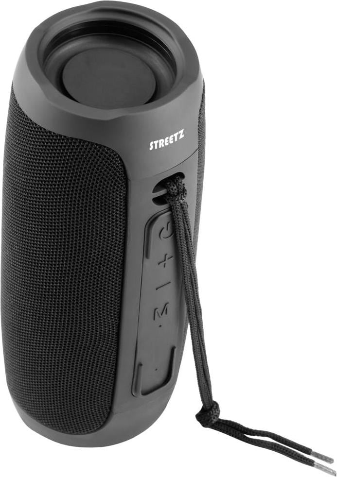 Streetz S350 Bluetooth Lautsprecher (4 h Akkubetrieb, 20 Watt), Schwarz