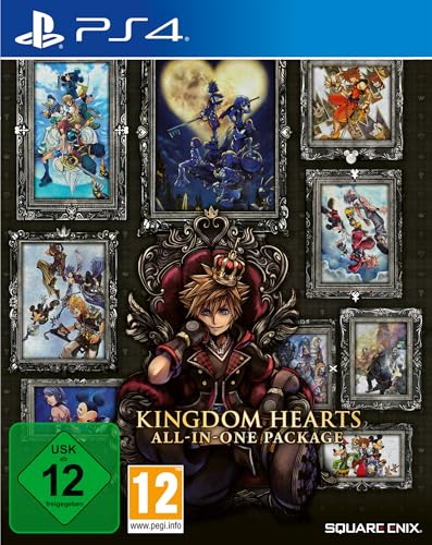 Square Enix Kingdom Hearts All-in-One Edition, PS4-Spiel mit 10 Titeln, inkl. HD 1.5+2.5 ReMIX, 2.8 FINAL CHAPTER PROLOGUE und KINGDOM HEARTS III