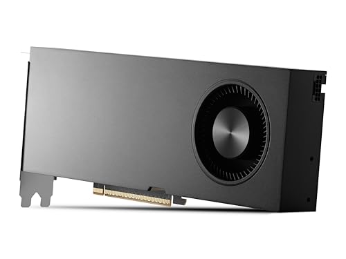 PNY Nvidia Quadro RTX 5000, Grafikkarte mit 48GB GDDR7-RAM und KI-gestützten Technologien, schwarz