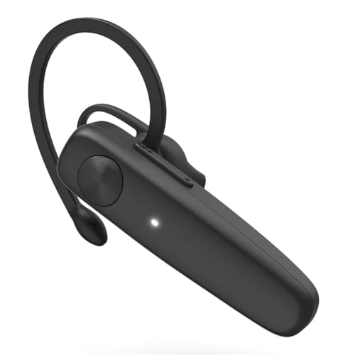 Hama MyVoice Essential Mono-Bluetooth-Headset, kabellos mit Sprachsteuerung, Schwarz