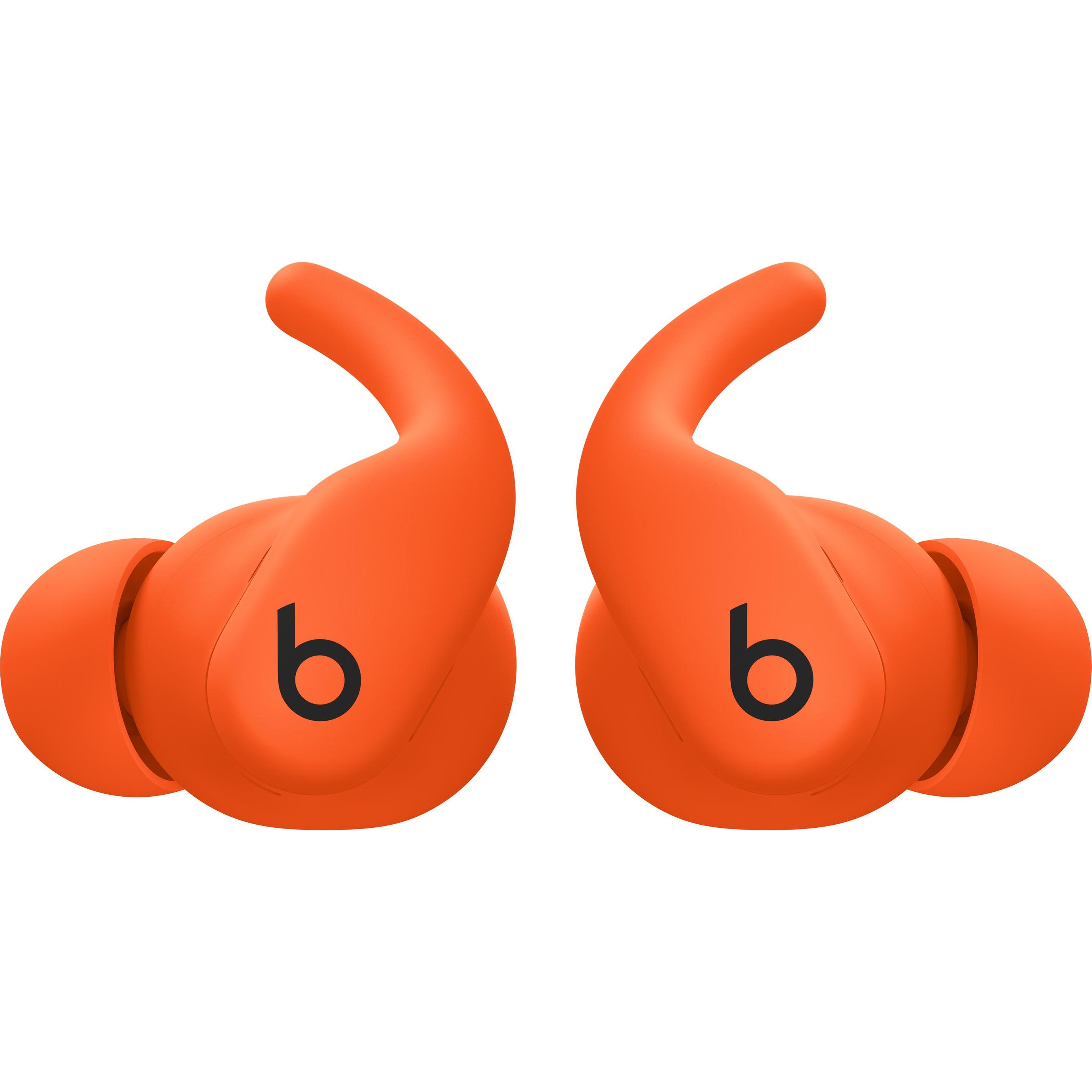 Beats Powerbeats Fit True Wireless Earbuds, ember orange, Aktive Geräuschunterdrückung, 15 h Akkulaufzeit, IPX4 wasser- und schweißresistent, Kabellos