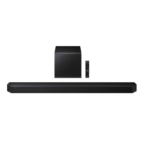 Samsung Soundbar HW-QS700F/ZF, Wireless Dolby Atmos, 3.1.2ch Sound mit Q-Symphony und SpaceFit Sound