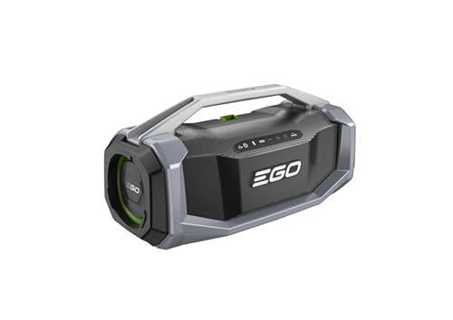 EGO Power+ SK1800E Outdoor-Lautsprecher 180W RMS, 56V Akku-Bluetooth-Lautsprecher mit IP54 Wetterschutz und 100W USB-C Powerbank