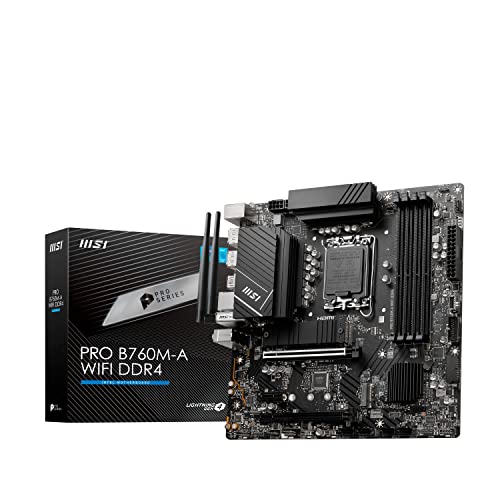 MSI Intel-Mainboard, Schwarz, M-ATX