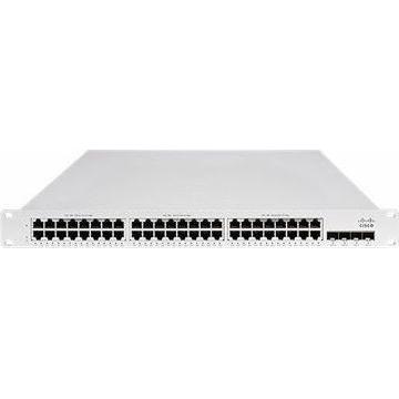 Cisco MERAKI MS150-48LP-4X, L2 Unmanaged Netzwerk Switch mit 48 Gigabit-Ports, 370W PoE, 176 Gbit/s Switching-Kapazität