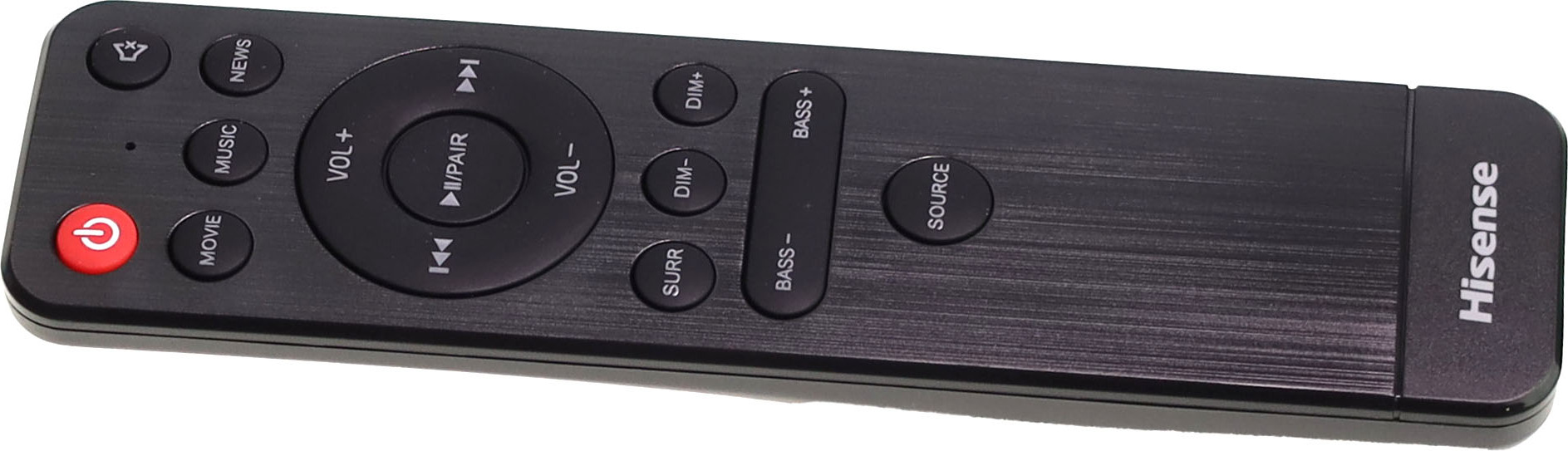 Hisense HWT0037177 Fernbedienung für HS214 Soundbar, Original Ersatzteil, passgenau und hochwertig