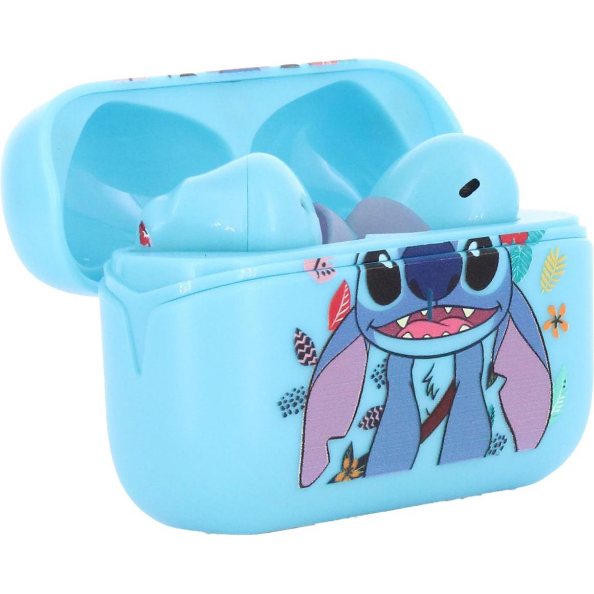 Exquisite Gaming Cable Guys Buds - Disney Classic Stitch Buds, Kabellose In-Ear Kopfhörer mit 28 Stunden Akkulaufzeit, Bluetooth 5.3, Mehrfarbig