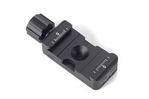 SUNWAYFOTO DDC-26 Schnellwechselplatte Klemme Arca Swiss 26mm,1/4" Schraube Universal-Schnellwechselsitz