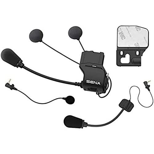 Sena Universal Helmklemmen Set mit Slim Speakers, kompatibel mit 20S, 20S EVO, 30K, 50S, einfache Montage